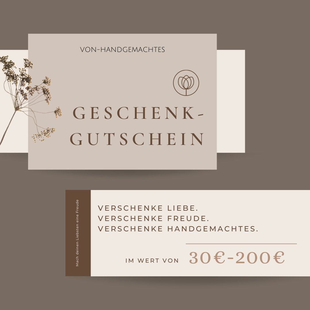 Geschenkgutscheine