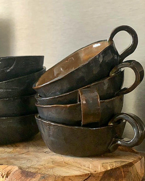 getöpfertes und hanggemacht pottery keramik