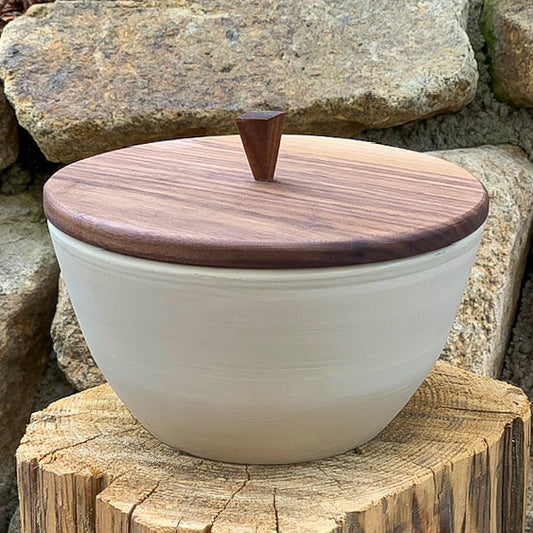 getöpfert handarbeit aufbewahrungsdose