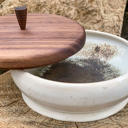 getöpfert handarbeit aufbewahrungsdose