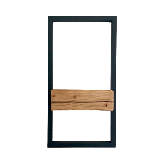 handarbeit holzregal industrie design