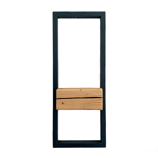 handarbeit holzregal industrie design